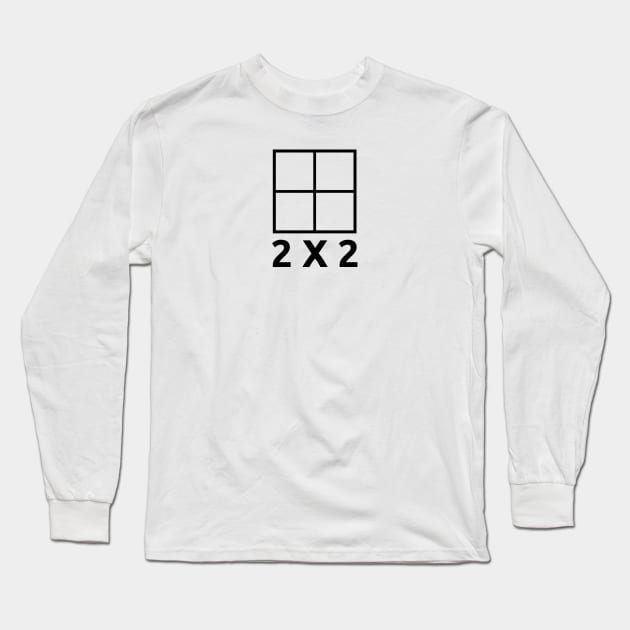 2x2 Long Sleeve T-Shirt by cubinglife